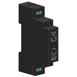 купить 8595090000000 Saltek surge protection for TN and TT systems, installation close to protected equipment / 16 A, up to 75 V AC / T3 (CSN EN 61643-11 ed.2) 75 8
