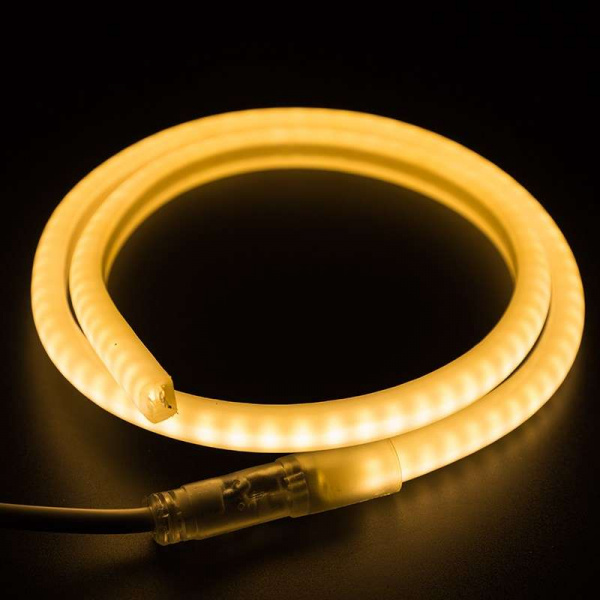 купить Шнур светодиодный гибкий неон LED SMD форма - D 120LED/м тепл. бел. (уп.100м) Neon-Night 131-076