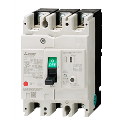 купить NV125-HV_3P_020A_30mA_F_CE Mitsubishi Earth Leakage Circuit Breaker CE/CCC 3-pole 20A 30mA Front connection type