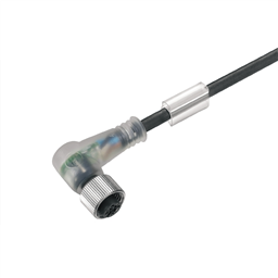 купить 1925471000 Weidmueller Sensor-actuator Cable (assembled) / Sensor-actuator Cable (assembled), One end without connector, M12, No. of poles: 4, Cable length: 10 m, Socket, angled