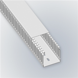 купить 100.100.88 Unex Unex slotted trunking 100x100 in U43X / Sicherheit Gegenuber Feuer (Gluhdrahtversuch 960?C). / The cover is easy to mount and remove, while providing a very safe fixing.