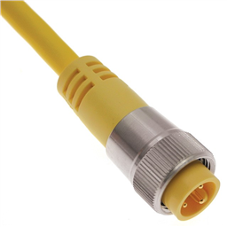 купить MIN-5MPX-30A Mencom PVC Cable - 18 AWG - 300 V - 5.5A / 5 Poles Male Straight Plug 30 ft