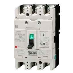 купить NV125-SEV_3P_100A_30mA_F Mitsubishi Earth Leakage Circuit Breaker 3-pole 100A 30mA Front connection type