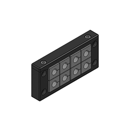 купить 99301.206 Icotek KEL-ER 16/8-BS / Cable entry frame, split, double row, IP66, with fire penetration seal IFPS, EI30/E45, V2A