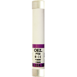 купить OEZ:08601 OEZ Плавкая вставка / Un AC 1500 V / DC 1000 V, размер 22x127, gR - характеристика для защиты полупроводников, gS - характеристика для защиты полупроводников и кабелей, без Cd/Pb