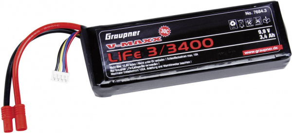 купить Graupner Modellbau-Akkupack (LiFe) 16.5 V 4000 mAh