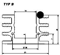 купить Fischer Elektronik SK 76 37,5 SA Kuehlkoerper 6.5 K/