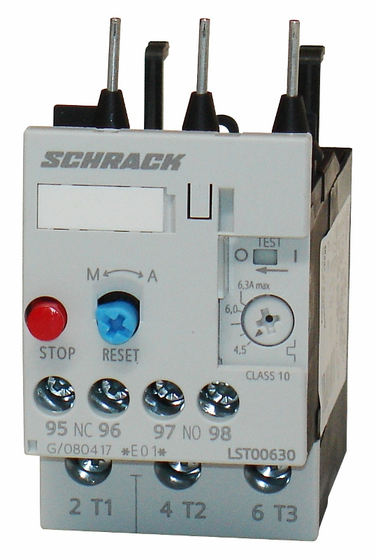купить LST00800 Schrack Technik Thermisches Überlastrelais 5,50 - 8,00A, Baugröße 0