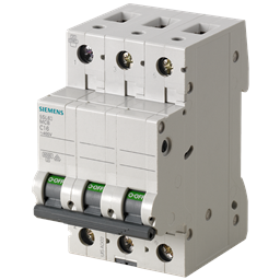 купить 5SL6305-7MB Siemens MCB 6KA 3POLE C0.5 / SENTRON Miniature circuit breaker / 5SL miniature circuit breakers