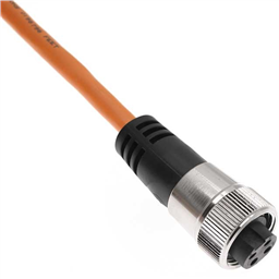 купить FFIN-4FPX-4M-SS Mencom PVC Cable - 18 AWG - 300 V - 8A / 4 Poles Female Straight Plug 4 m