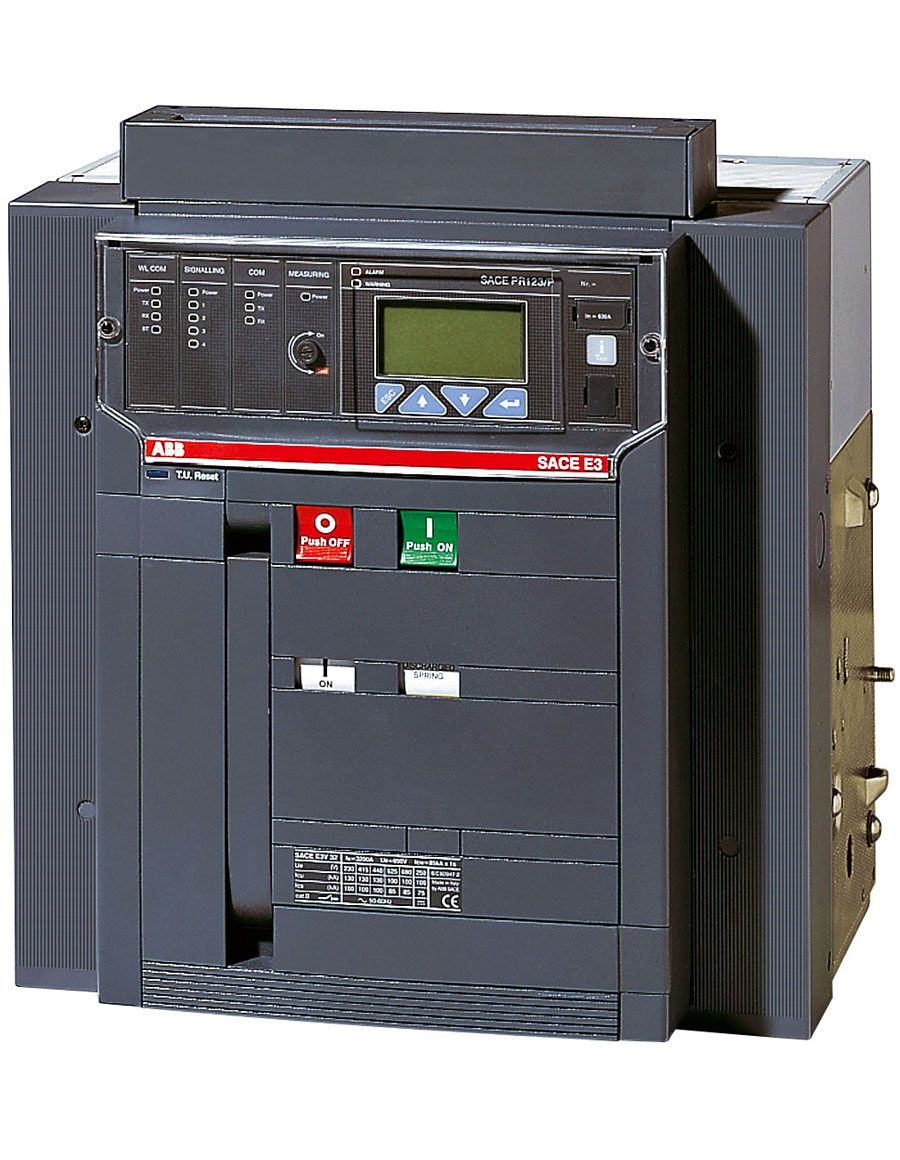 купить Выключатель автоматический стационарный E3L 2000 PR121/P-LSIG In=2000A 3p F HR LTT (исполнение на -40С)