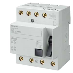 купить 5SM3344-0 Siemens RES.CURRENT OP.CIRCUIT BREAKER TYPE AC WS / 40A 3+N-POL IFN 30MA 400V 4MW