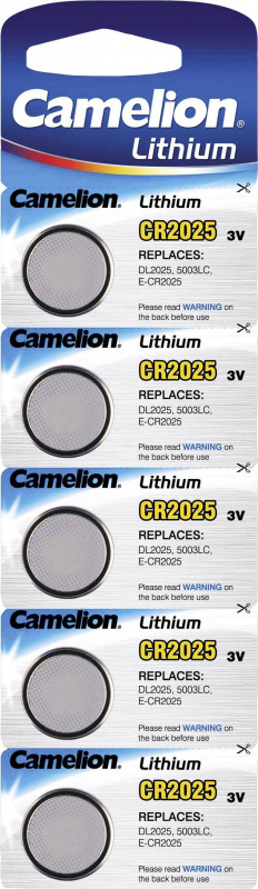 купить Camelion CR2025 Knopfzelle CR 2025 Lithium 150 mAh