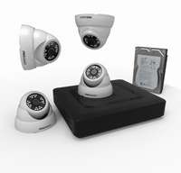 купить Комплект видеонаблюдения на 4 внутр. камеры AHD-M (с HDD-1Tб) PROCONNECT 45-0413