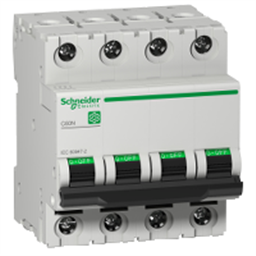 купить M9F12440 Schneider Electric Мульти 9 - C60N - Миниатюрный автоматический выключатель - 4P - 40A - D Curve - 415 V - 10 kA