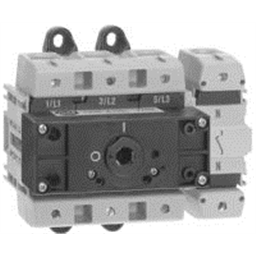 купить 194E-A125-1754 Allen-Bradley IEC Load Switch, Base/DIN Rail Mounting, Box Lugs / OFF-ON (90°) / 4 Poles, 125 A