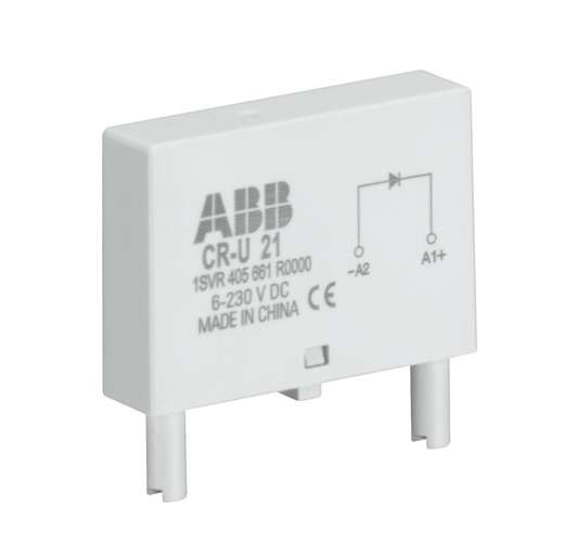 купить Варистор LEDCR-U-91C 110-230B AC/DC для реле CR-U красн. ABB 1SVR405665R0100