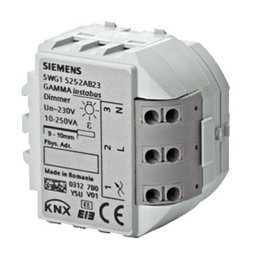 купить KX5252AB23 Schrack Technik Universaldimmer, 1 x AC 230 V, 10…250 VA (R,L,C-Last)