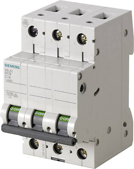 купить Siemens 5SL4302-6 Leitungsschutzschalter    3polig