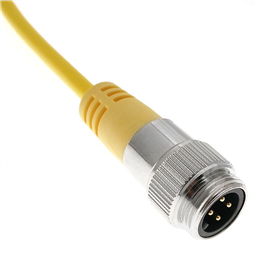 купить MINC-3MPX-6M Mencom PVC Cable - 18 AWG - 300 V - 8A / 3 Poles Male with Male Thread Straight Plug 19.7 ft