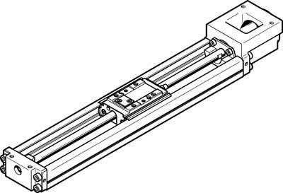 купить FESTO Elektroschlitten 562759 EGSK-20-75-1P  Hublae