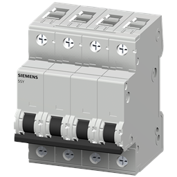 купить 5SY5450-7 Siemens CIRCUIT BREAKER UC10KA 4P C50 / SENTRON Miniature circuit breaker