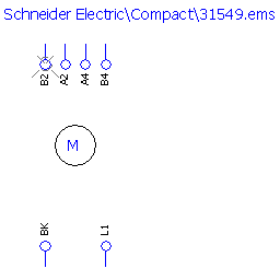 купить 31549 Schneider Electric motor-mechanism - Compact MT250 / 220..240 V AC / NS250