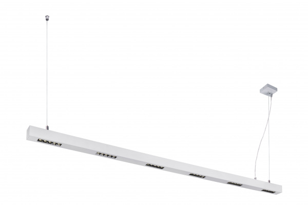 купить LI1000937 Schrack Technik Q-LINE PD, LED Indoor Pendelleuchte, 2m, BAP, silber, 4000K