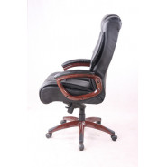 купить Кресло BN_Dp_Руководителя EChair-636 ML кожа черная