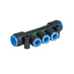 купить KM13-06-10-3 SMC KM13, One-touch Fittings Manifold Series - Port A One-touch Fitting, Port B One-touch Fitting