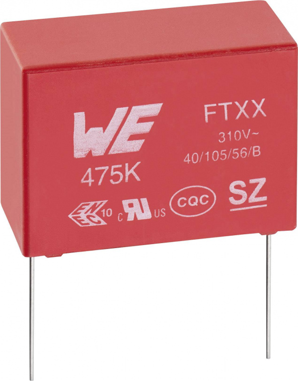 купить Wuerth Elektronik WCAP-FTXX 890334027006CS 1 St. En