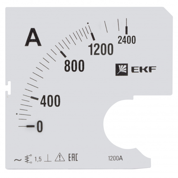 купить Шкала A961 1200/5А-1.5 PROxima EKF s-a961-1200