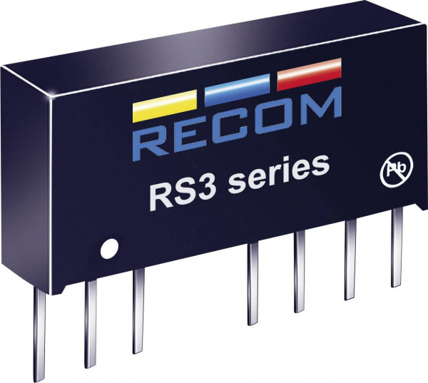 купить RECOM RS3-1212S DC/DC-Wandler, Print 12 V/DC 12 V/