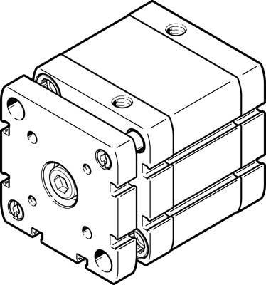 купить FESTO 574057 ADNGF-63-80-PPS-A Kompaktzylinder  Hu