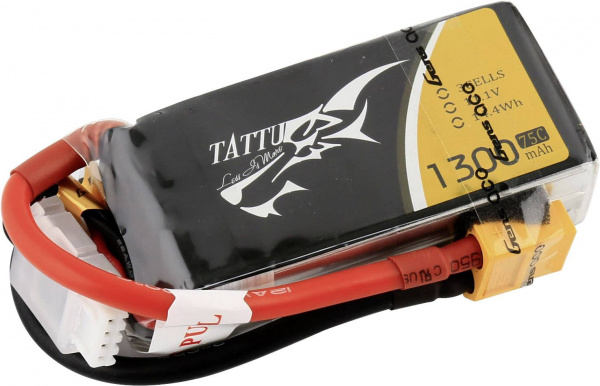 купить Tattu Modellbau-Akkupack (LiPo) 11.1 V 1300 mAh Ze