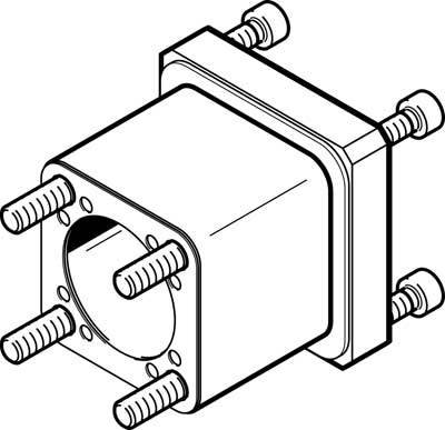 купить FESTO Axialbausatz 1322182 EAMM-A-D40-55A-S1    1