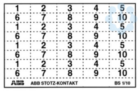 купить Маркер клеящийся 121-160 BS121-160 ABB GHS2001946R0008