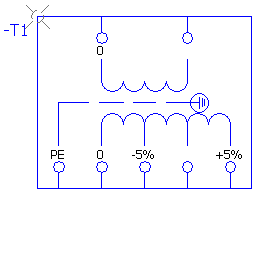 купить 4001594 Trafomodern 1-Ph-Steuer-Sicherheitstrafo / STI0,4 / (400V±5%/24V-400VA)