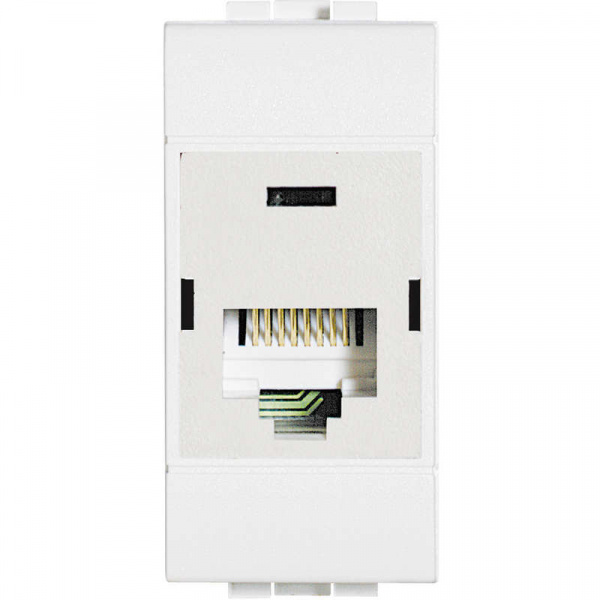 купить Розетка компьютерная LivingLight RJ45 UTP CAT.5E 110 Leg BTC N4262C5E