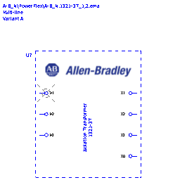 купить 1321-3TH145-BB Allen-Bradley Isolation Transformer / 460VAC Primary, 460VAC Secondary / 145 KVA