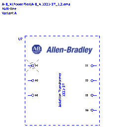 купить 1321-3TW034-AA Allen-Bradley Isolation Transformer / 230VAC Primary, 230VAC Secondary / 34 KVA