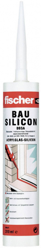 купить Fischer DBSA Bau-Silikon Farbe Beige 053095 310 ml