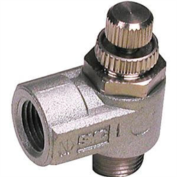 купить AS4200-04-SN SMC AS*2,4*0, Speed Controller, Standard, Metal Body Elbow Style (Metric)