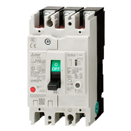 купить NV63-CV_3P_012A_MB_100/200/500mA_F Mitsubishi Earth Leakage Circuit Breaker 3-pole 12A 100/200/500mA selectable Front connection type