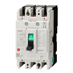 купить NF63-SV_3P_025A_PR_F Mitsubishi Molded Case Circuit Breaker 3-Pole 25A Front connection type