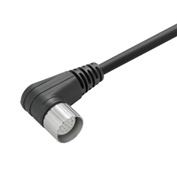 купить 1818140500 Weidmueller Sensor-actuator Cable (assembled) / Sensor-actuator Cable (assembled), One end without connector, M23, No. of poles: 19, Cable length: 5 m, Socket, angled