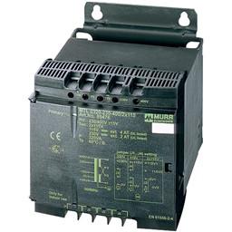 купить 86473 Murrelektronik MTL 1-PHASE CONTROL AND ISOLATION TRANSFORMER / P: 100VA IN: 230/400VAC +/- 15VAC OUT: 2x115VAC / Single-phase - Control and Isolation Transformers 100 VA Isolation class T 60/B