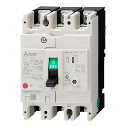 купить NV125-SV_3P_050A_100/200/500mA_F_TD Mitsubishi Earth Leakage Circuit Breaker 3-pole 50A 100/200/500mA selectable Front connection type