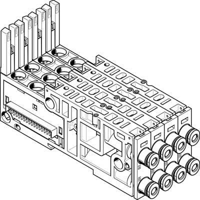 купить FESTO Anschlussplatte 561084 VMPAL-AP-4X10-QS6-2