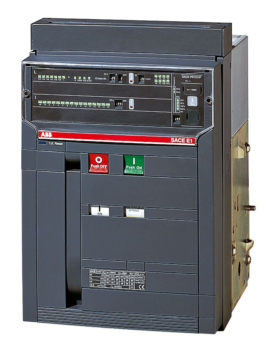купить Выключатель автоматический выкатной E1B 1250 PR122/P-LSIG In=1250A 4p W MP